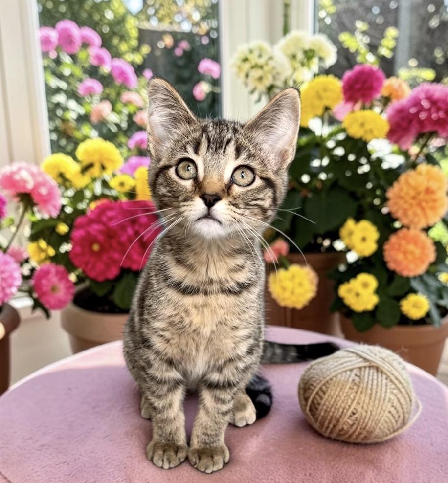 Rose, an adopted Tabby in Perry, IA image 2/3