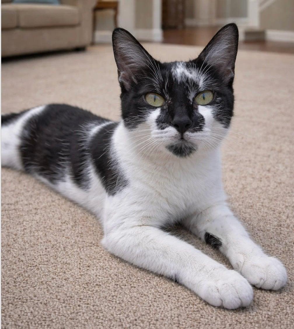 Enlarge Princess Moo Moo, a ADOPTABLE Domestic Short Hair in Houston, TX image 2/5