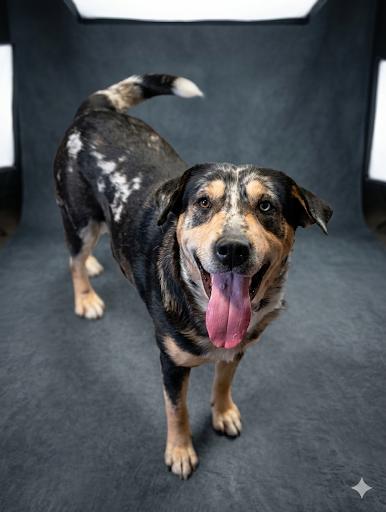 Wink, ADOPTABLE, Adult Male Catahoula Leopard Dog.