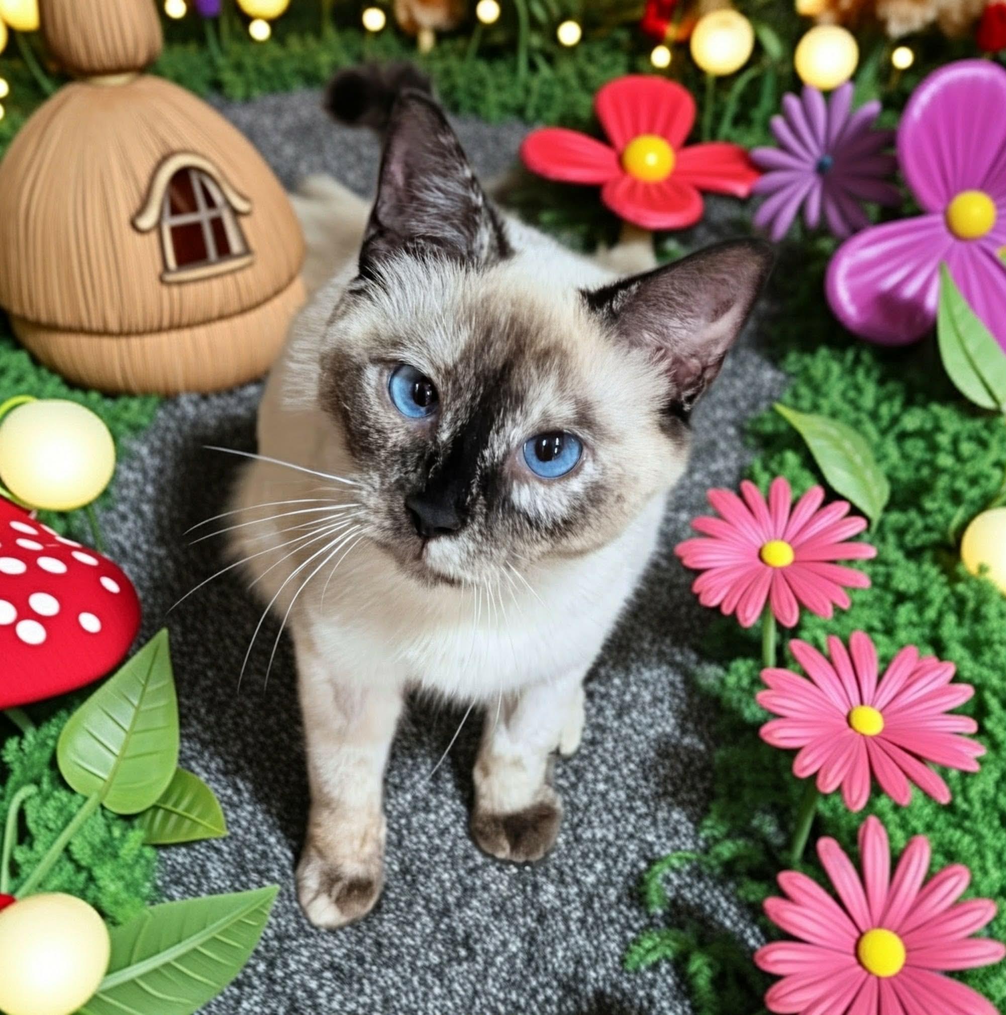 Hamari, adopted, Kitten Female Snowshoe.