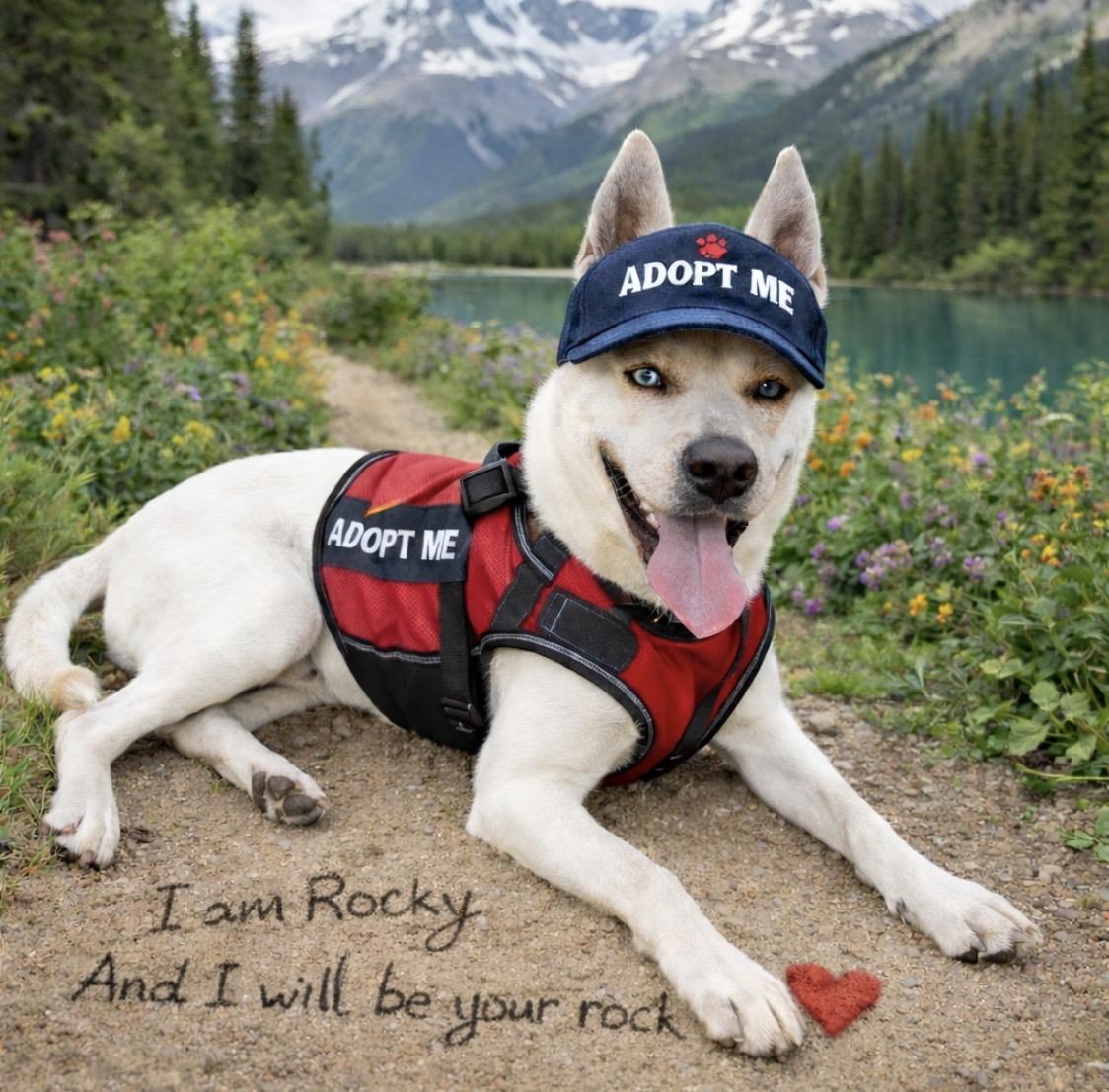 Enlarge ROCKY, a Adoptable mixed breed in Encino, CA image 2/4