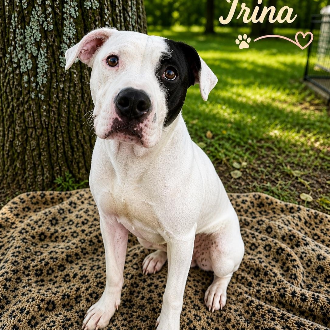 Irina, ADOPTABLE, Young Female American Bulldog.