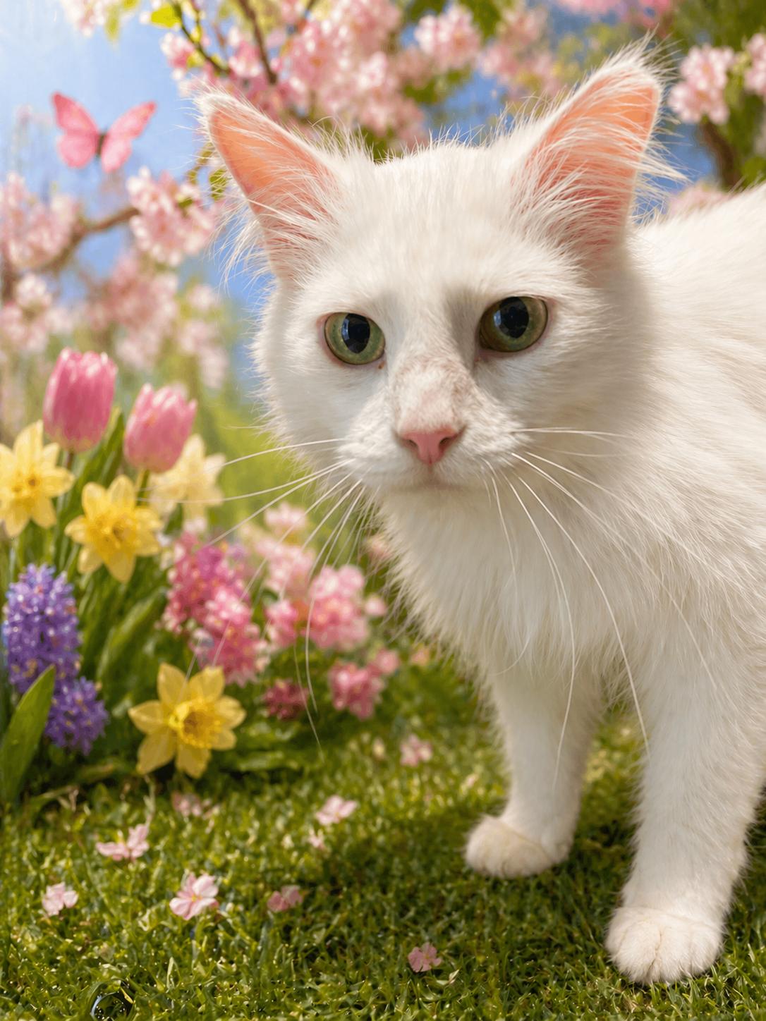 Fae, adopted, Adult Female Domestic Long Hair.