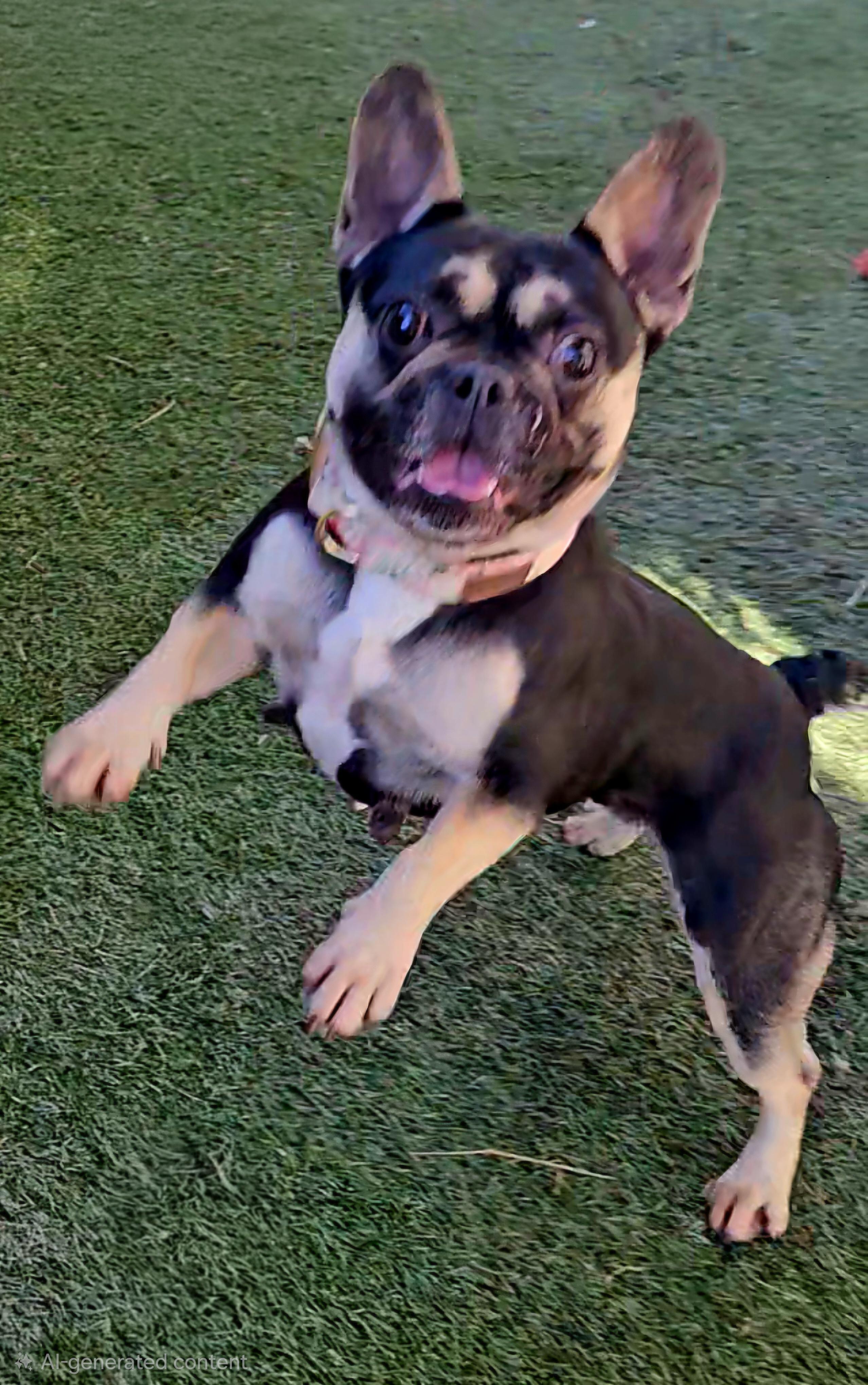 Enlarge Islee loves other dogs, a ADOPTABLE French Bulldog in Palos Verdes Estates, CA image 1/3