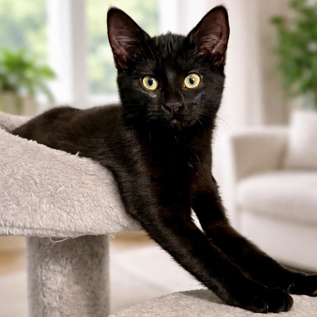 Ying, ADOPTABLE, Kitten Female Domestic Short Hair.