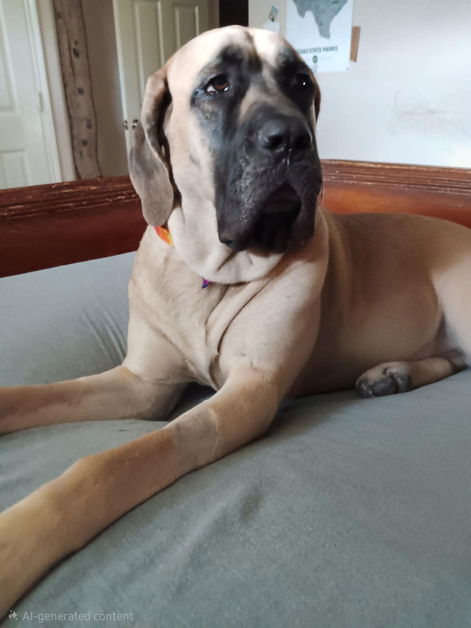 May, a Adopted Mastiff in Edmond, OK image 2/3