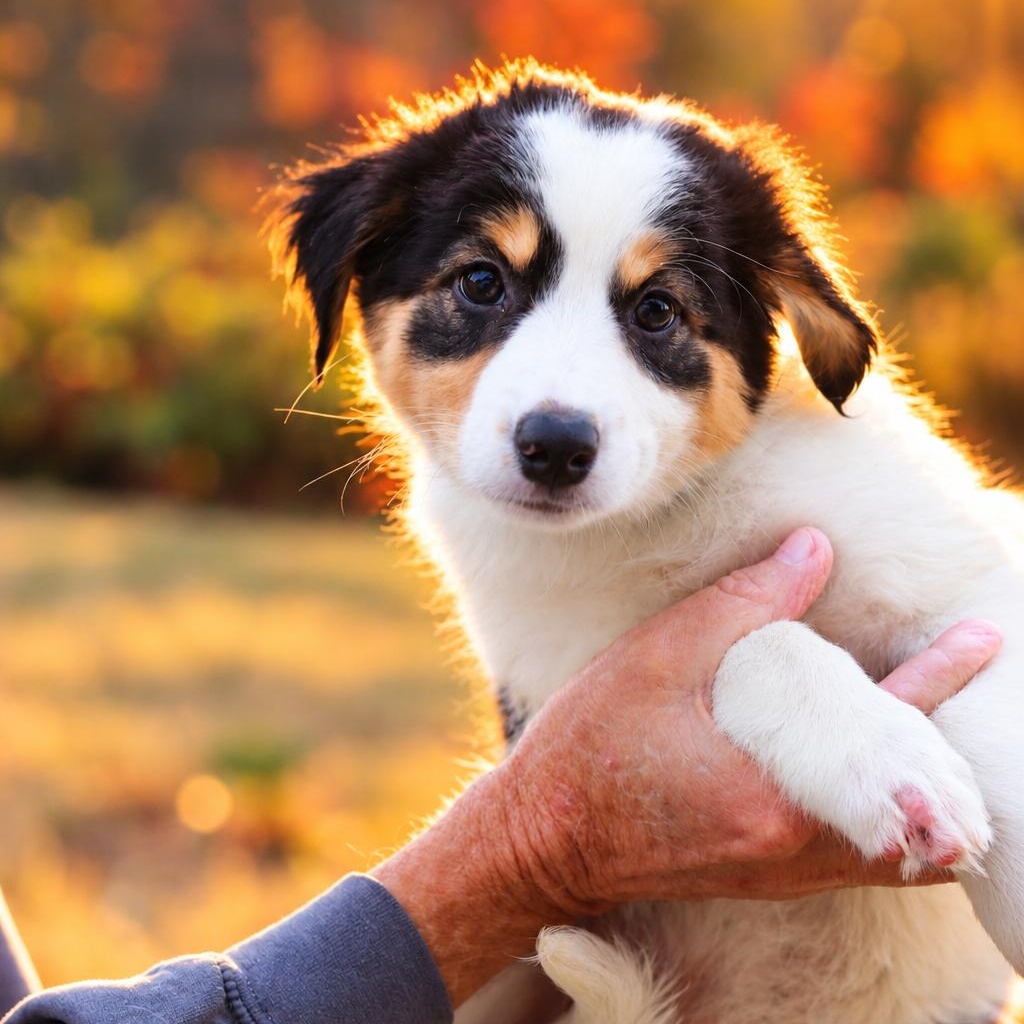 Mist, Adoptable, Puppy Female Australian Shepherd.