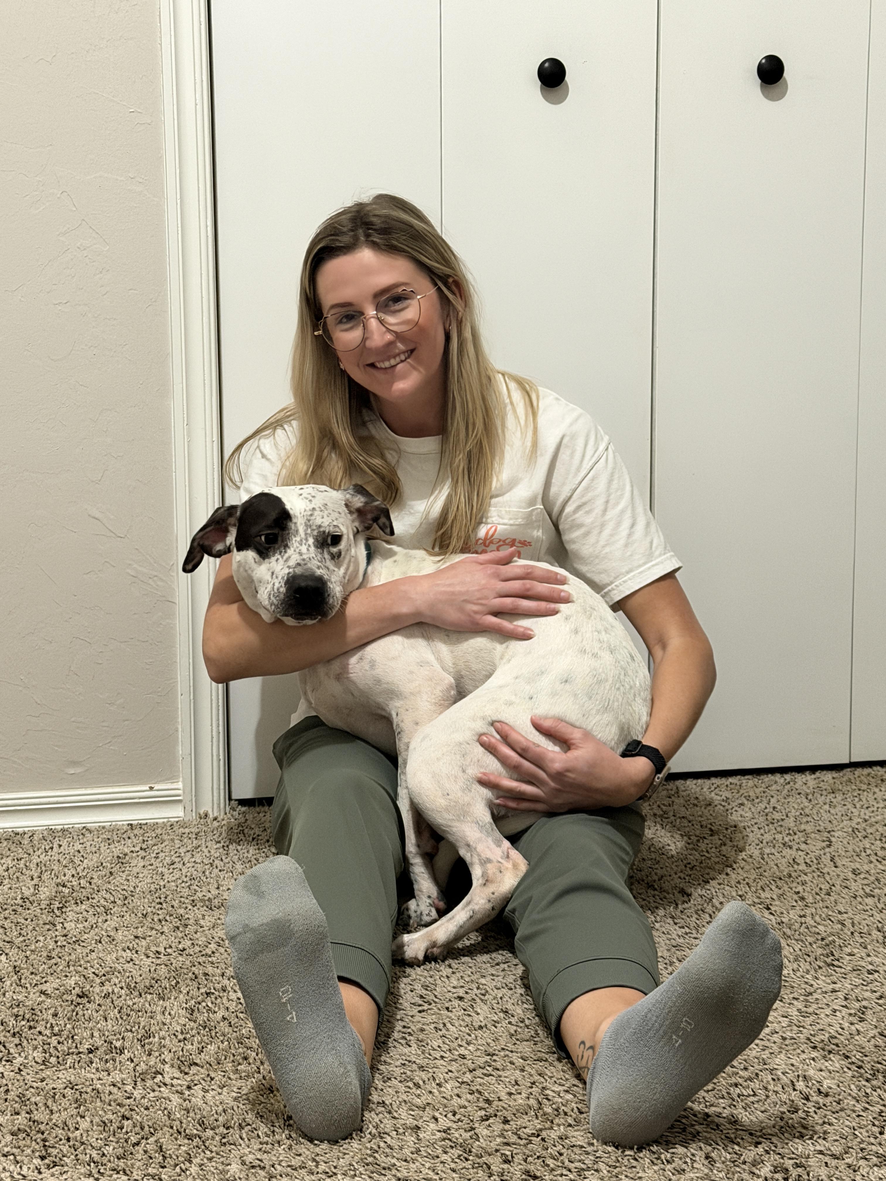 Luisa, a Adoptable mixed breed in Choctaw, OK image 4/5