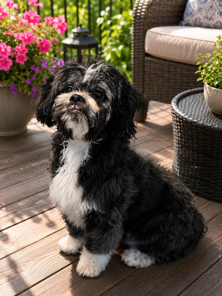 Remi, Adoptable, Young Male Shih Tzu & Poodle.