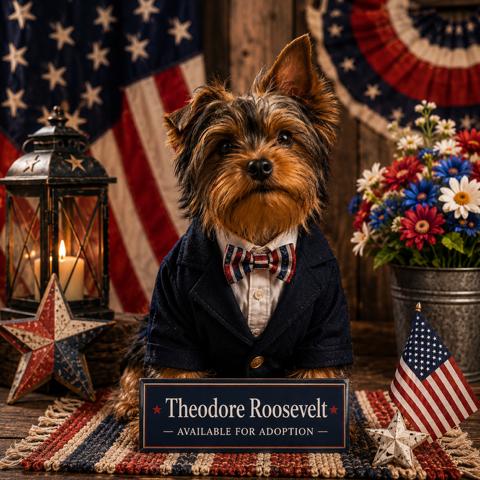 Theodore Roosevelt, a ADOPTABLE Yorkshire Terrier in Taunton, MA image 4/5