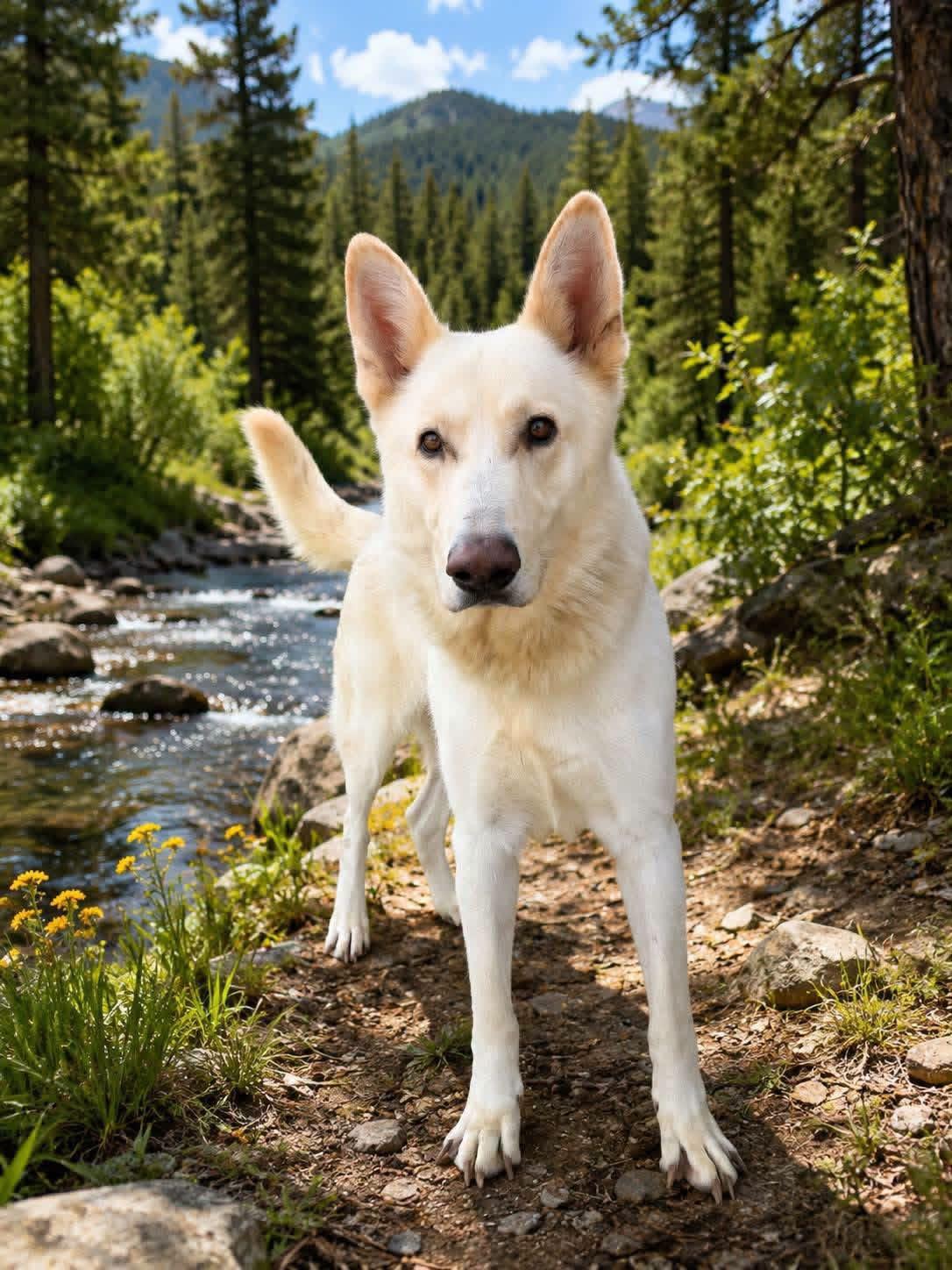 Berg, Adoptable, Adult Male German Shepherd Dog.
