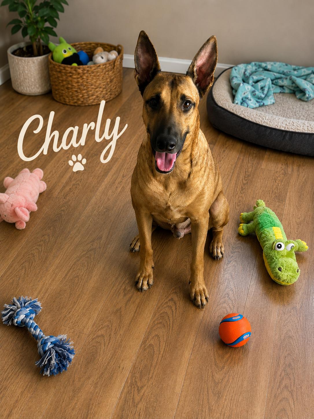 CHARLY 1 YEAR MALE BELGIAN MALINOIS URGENT FOSTER NEEDED, adoptable, Adult Male Belgian Shepherd / Malinois.