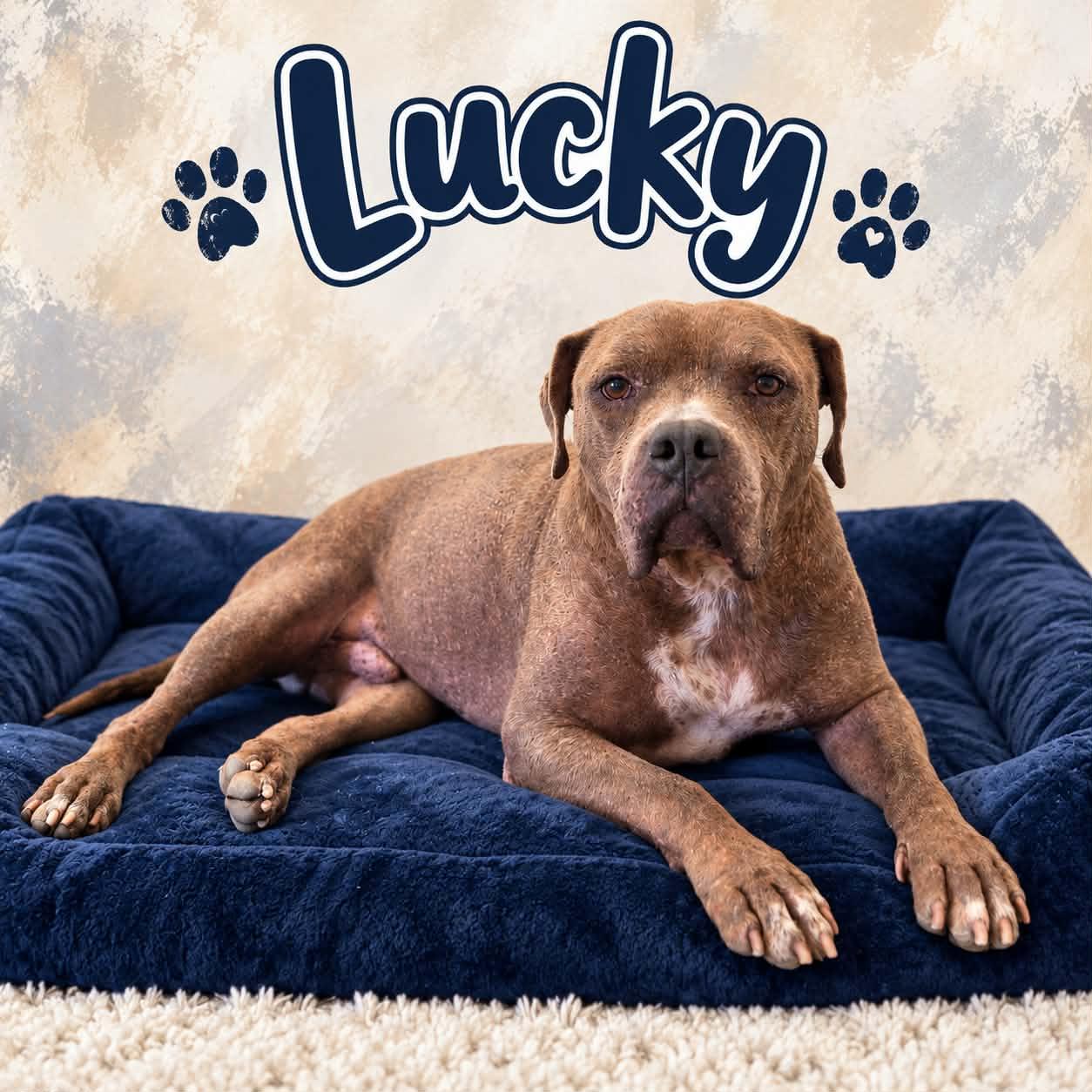 Enlarge Lucky, a Adoptable mixed breed in San Angelo , TX image 2/6