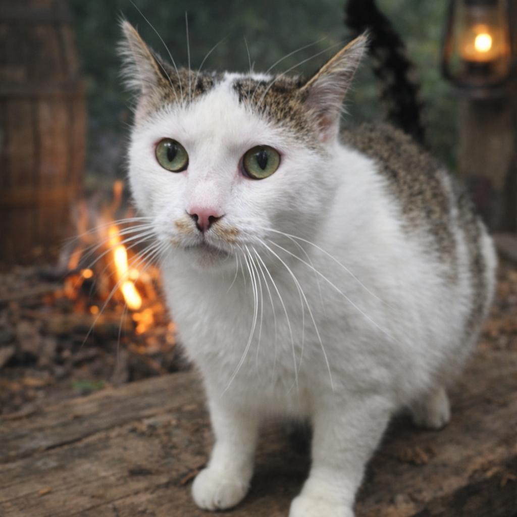 Enlarge Marlin, a Adoptable Domestic Short Hair in Fort Wayne, IN image 2/5