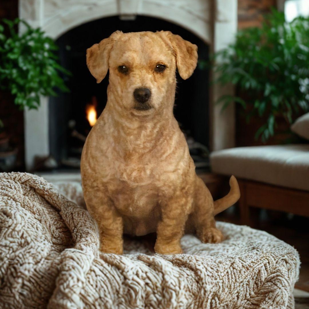 Waffles , ADOPTABLE, Young Male Maltese & Miniature Poodle.