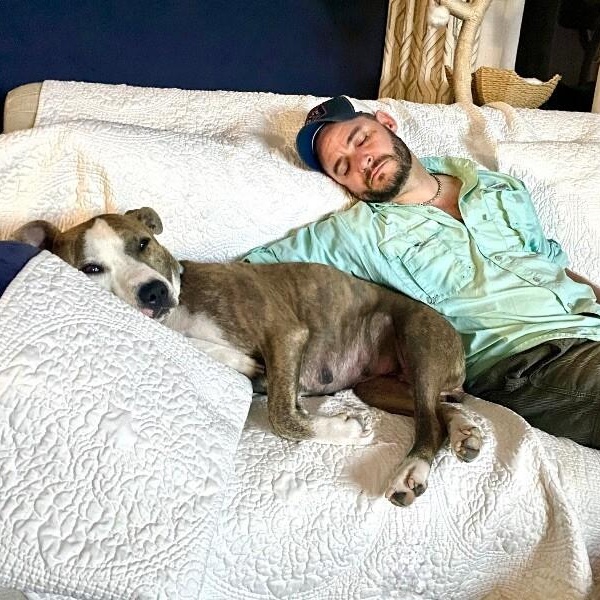 Josie Rosie loves to snuggle so cozy