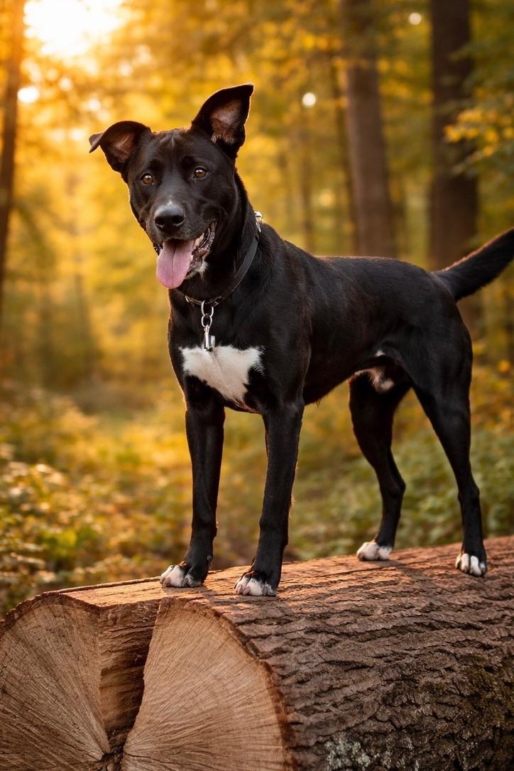 Willa (in foster), a Adoptable mixed breed in Petersburg, VA image 3/6