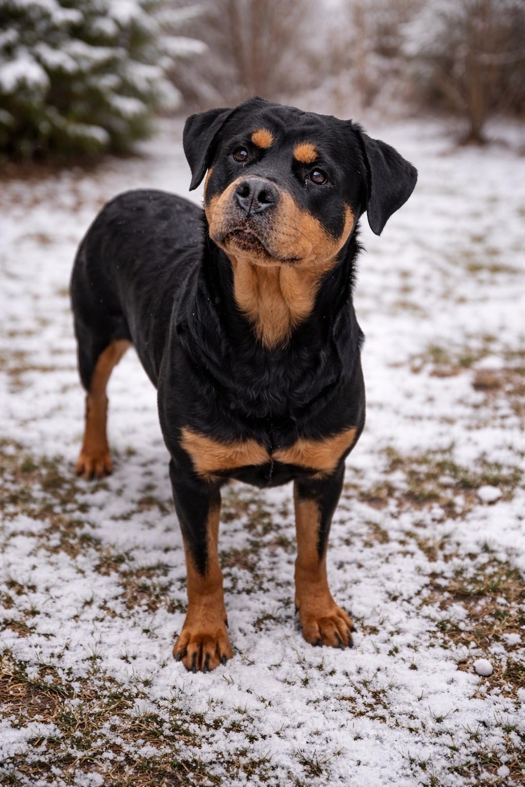 Athena, ADOPTABLE, Young Female Rottweiler.