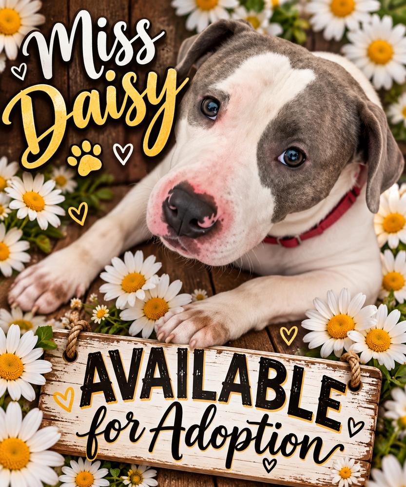 Enlarge Miss daisy, a Adoptable Pit Bull Terrier in Mauston, WI image 3/3