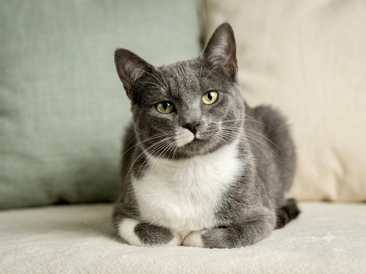 Sturgeon, Adopted, Adult Male Domestic Short Hair.