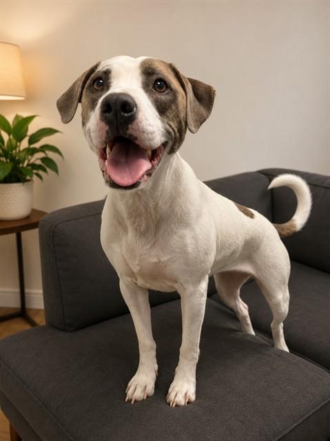 Enlarge NOWHERE, a Adoptable Pit Bull Terrier in Peoria, IL image 1/1