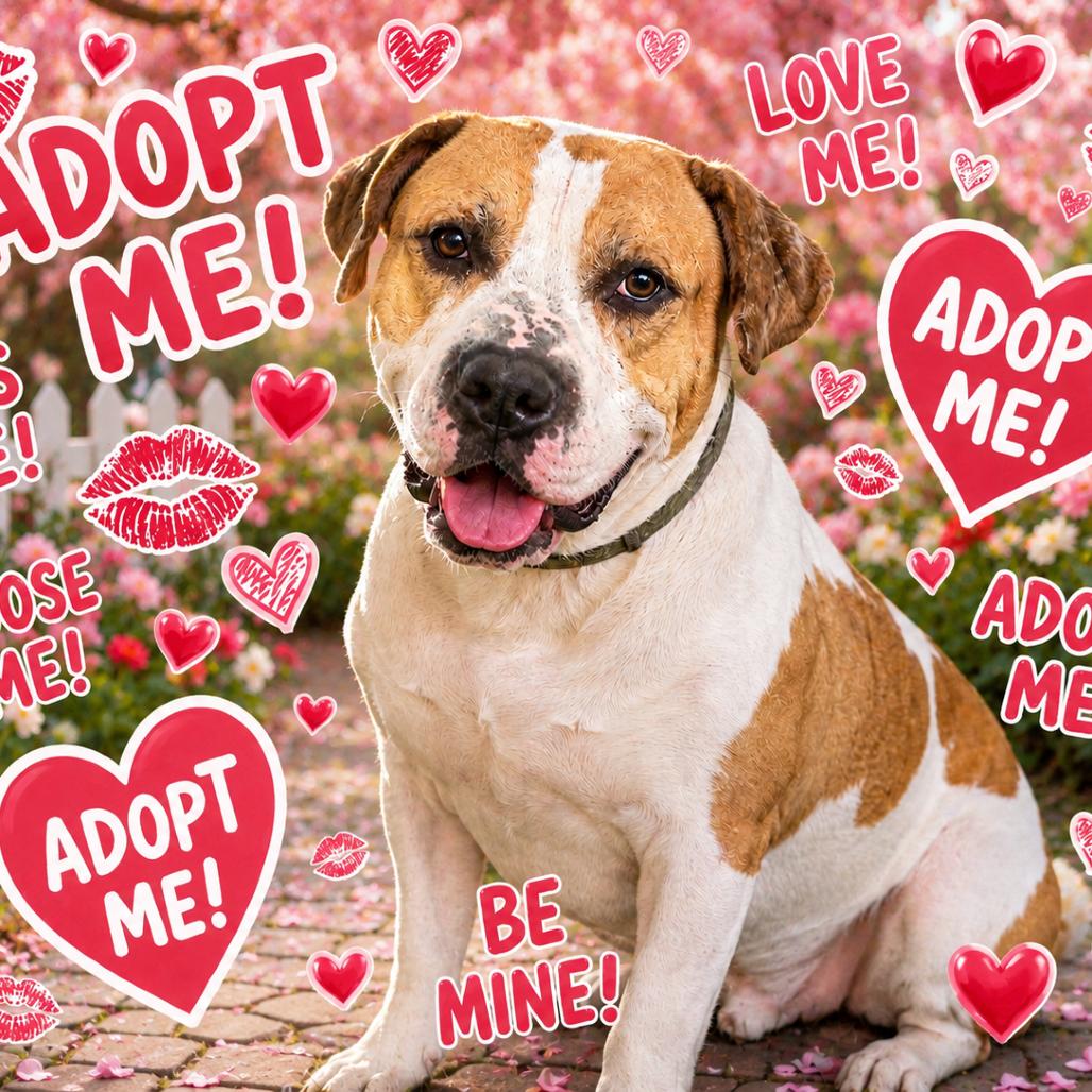 Mike Box, Adoptable, Adult Male Pit Bull Terrier & Boxer.