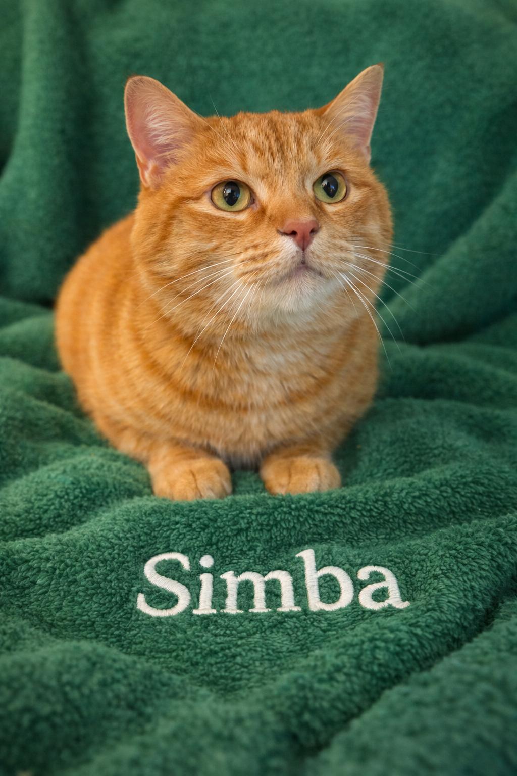 Simba, ADOPTABLE, Adult Male Tabby.