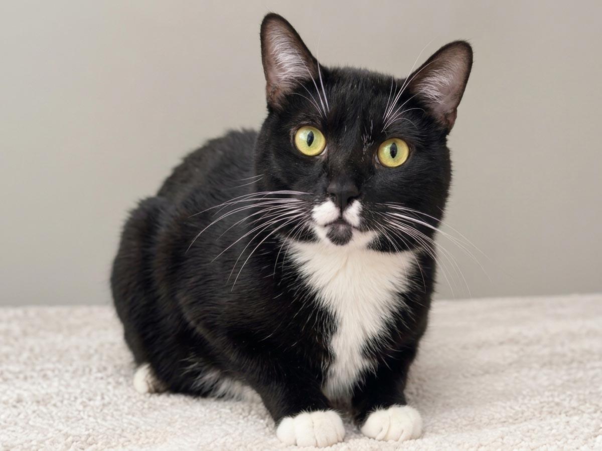 Jesse, Adoptable, Young Male Tuxedo.
