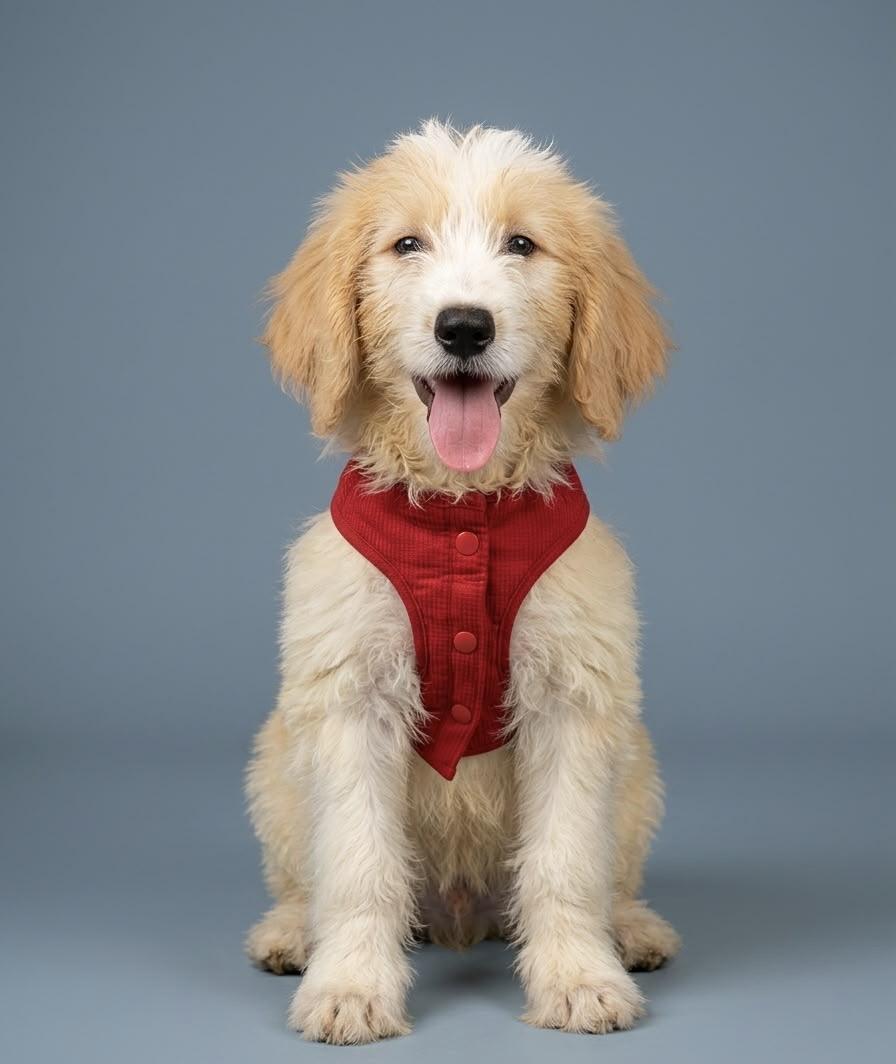 Apolo, Adoptable, Young Male Sheepadoodle.