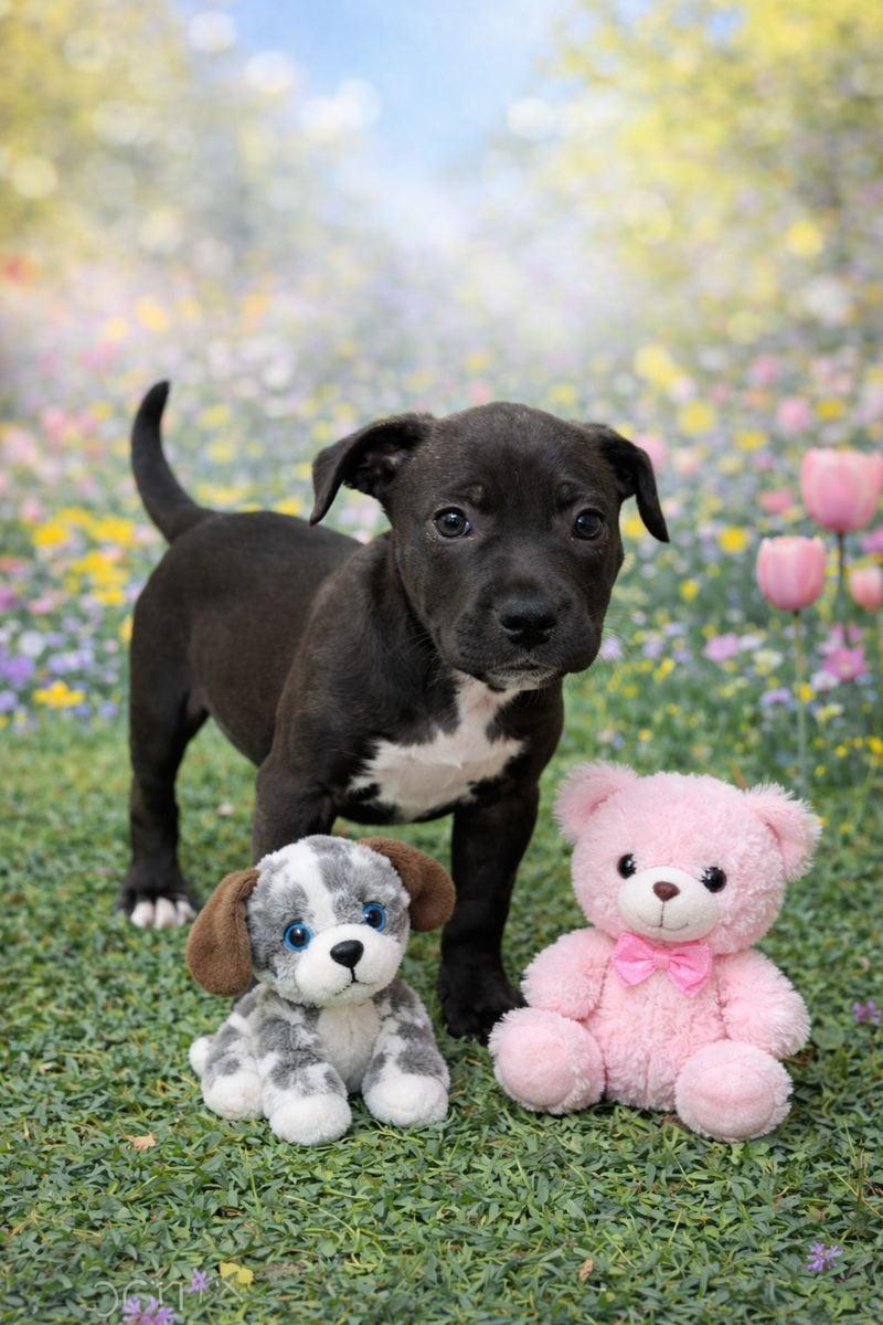 Ember, Adoptable, Puppy Female Pit Bull Terrier & Boxer.