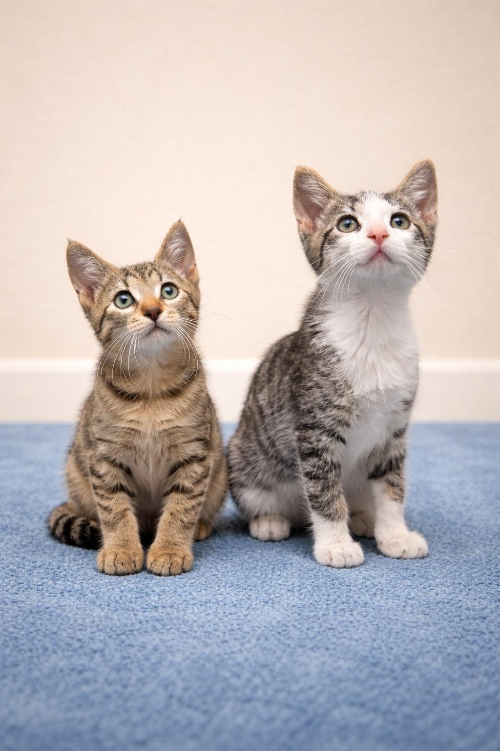 Enlarge DONKEY  #2784  &  SHREK  #3783, an adopted Domestic Short Hair in Waldorf, MD image 1/1