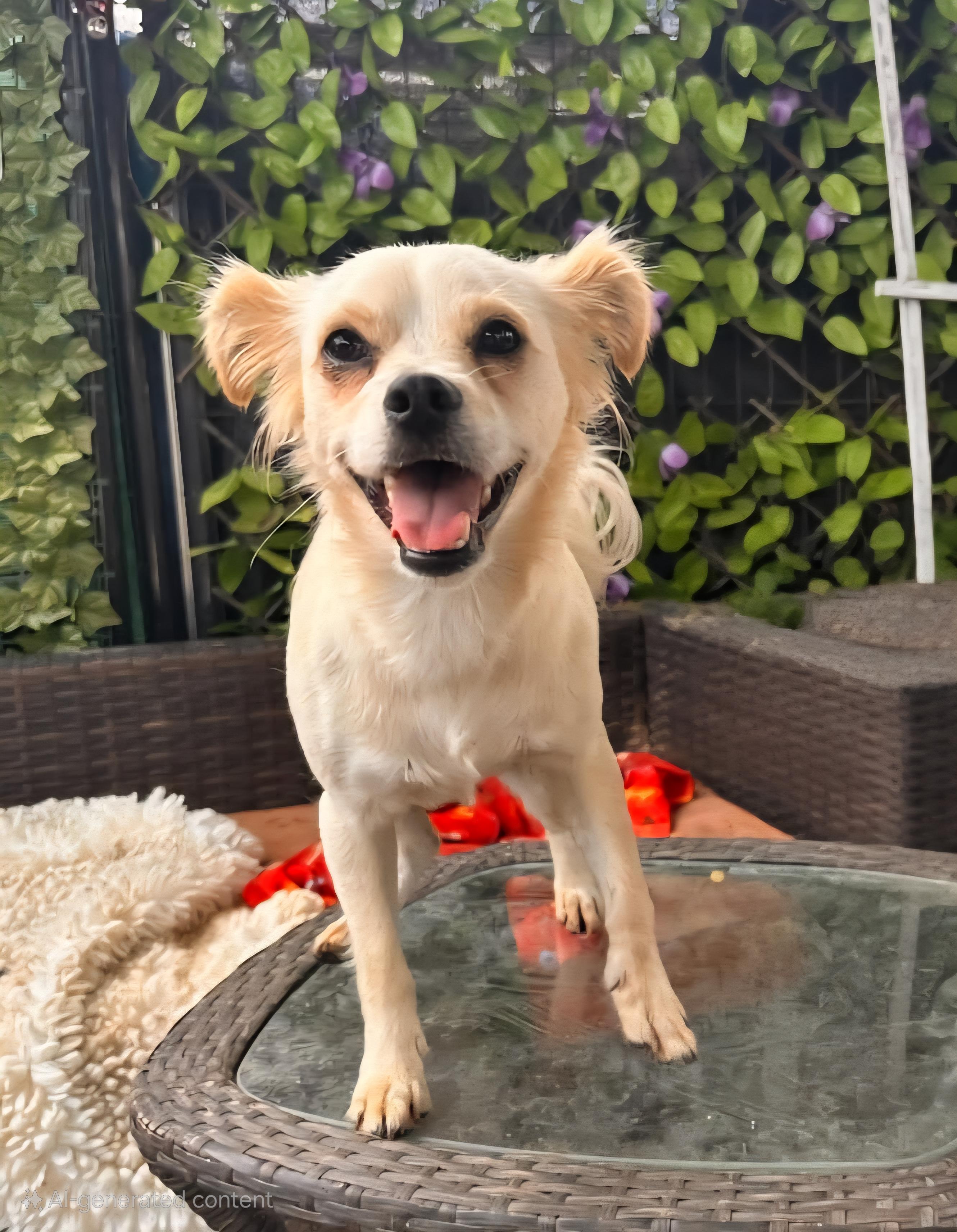 Enlarge Pommy, a Adopted mixed breed in Newport Beach, CA image 1/4