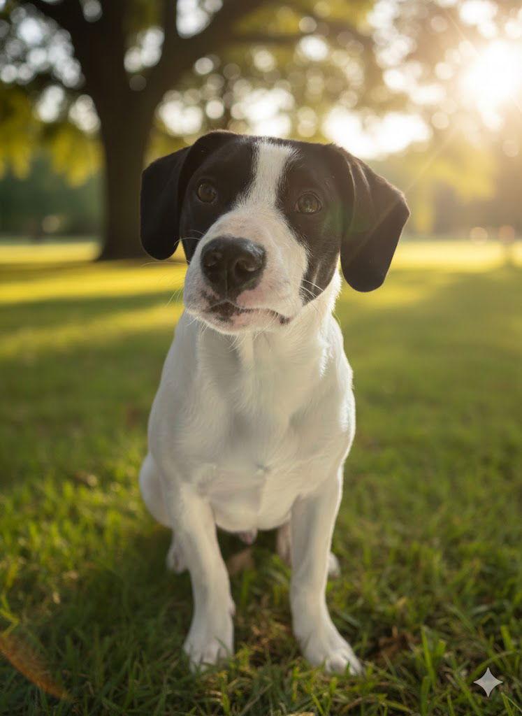 Finn, Adoptable, Young Male Rat Terrier & Hound.