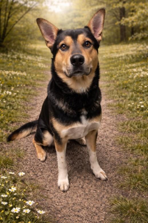CHAP, Adoptable, Young Male Australian Kelpie & Mixed Breed.