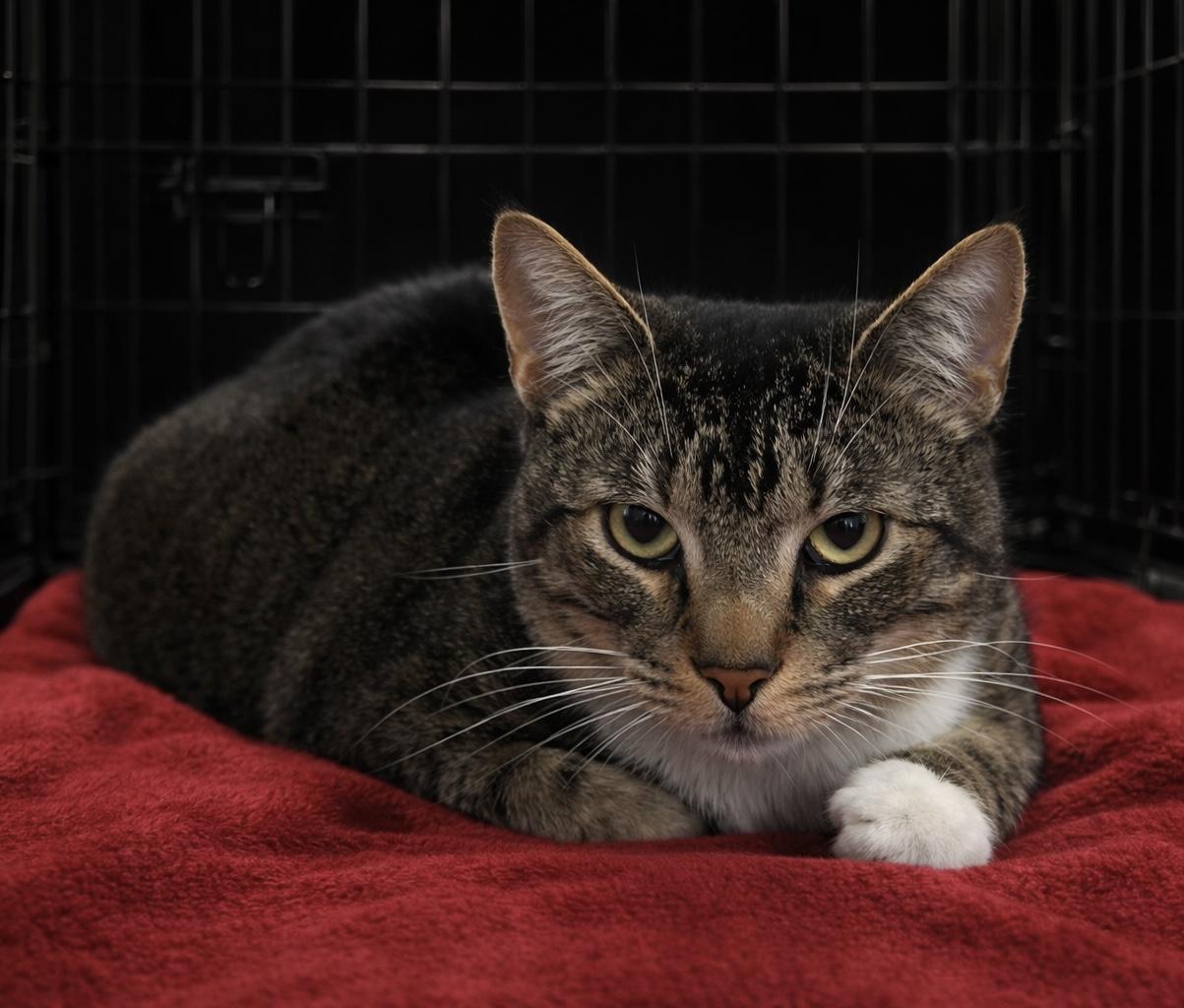 Jace (adoption fee waived), adopted, Young Male Tabby.