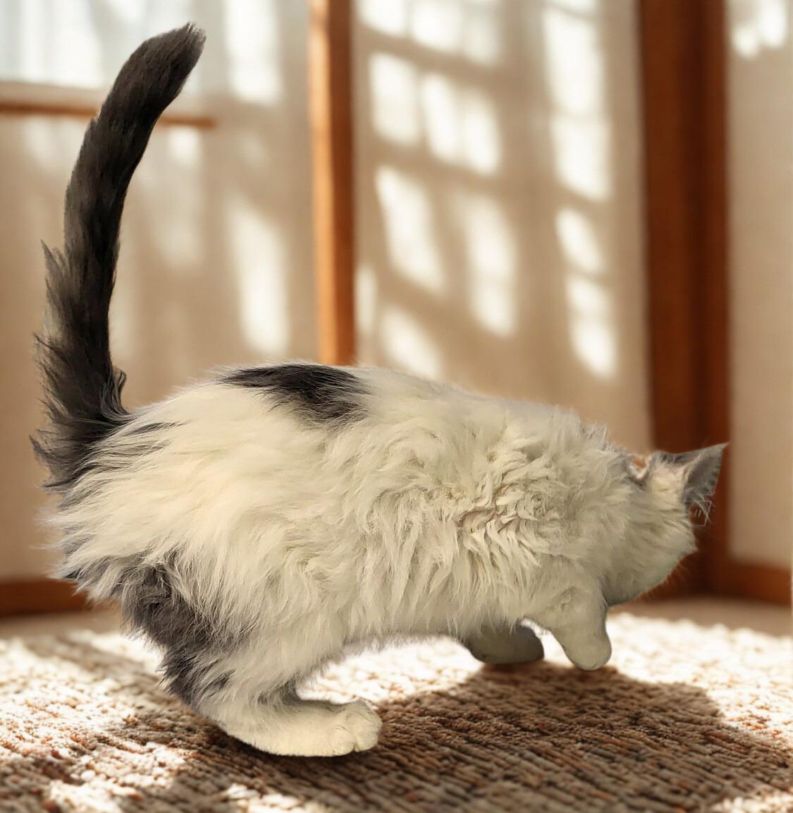 Enlarge Flash, a ADOPTABLE Domestic Long Hair in Mankato, MN image 2/2