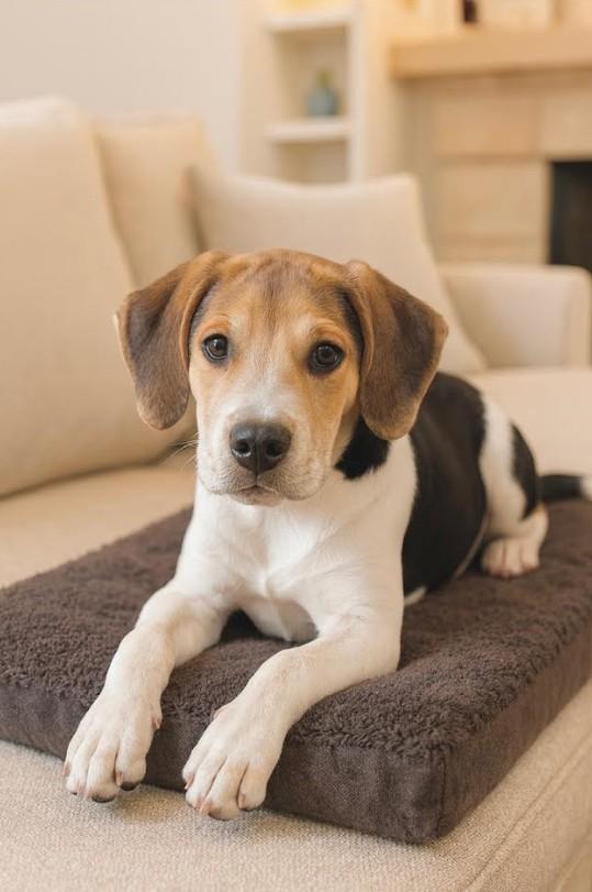 Andrew, adopted, Puppy Male Hound.