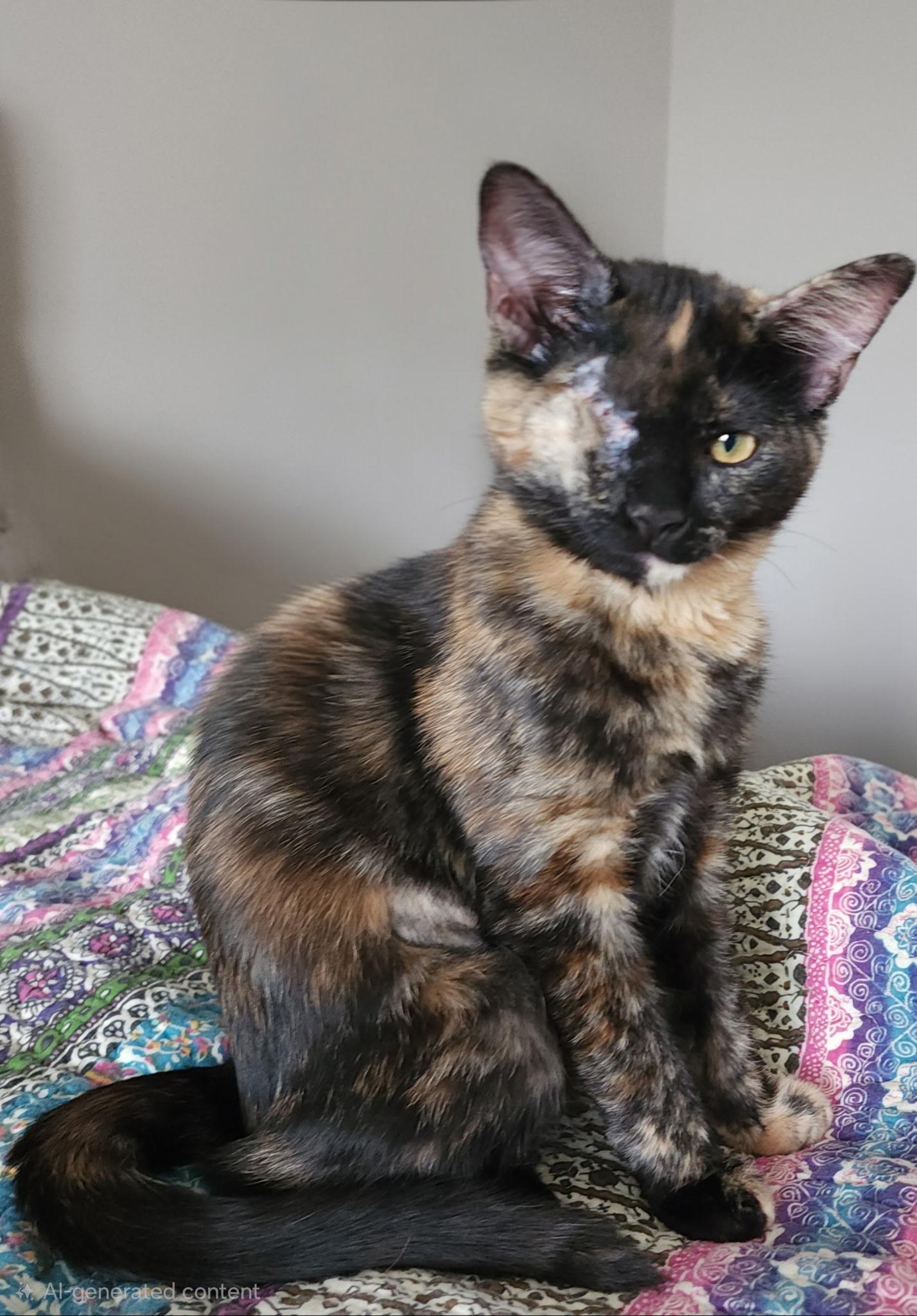 Azul, an adopted Tortoiseshell in Pasco, WA image 4/5