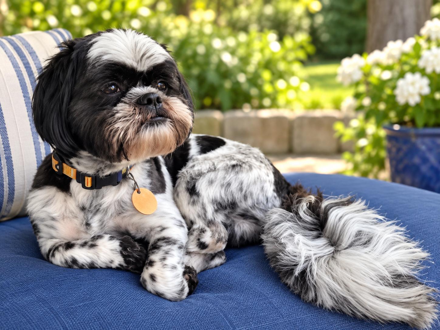 Bandit, Adopted, Puppy Male Shih Tzu.