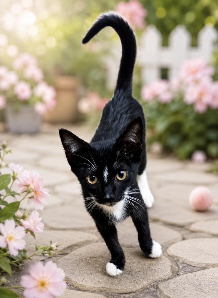 Boots, Adoptable, Kitten Male Domestic Short Hair.