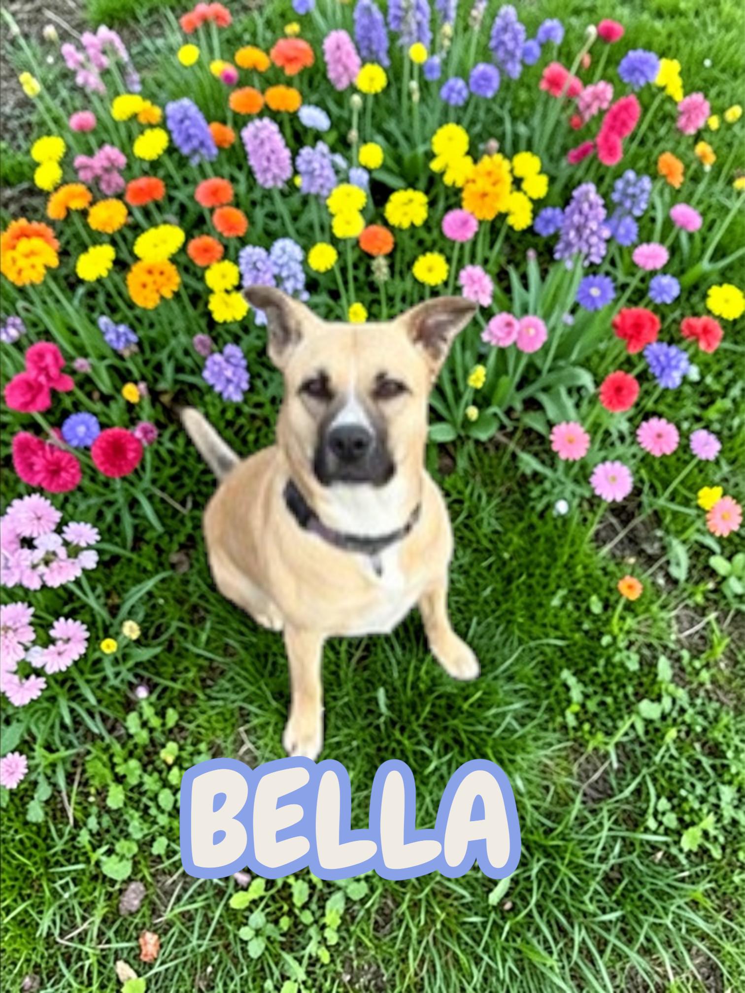 Enlarge Bella, a Adoptable mixed breed in Taunton, MA image 1/4