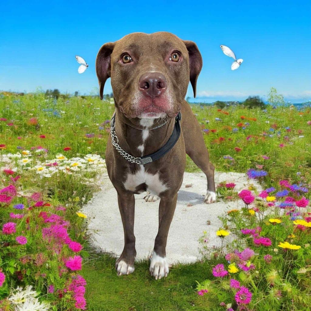 Enlarge Brownie, a Adoptable Pit Bull Terrier in New Manchester, WV image 1/6