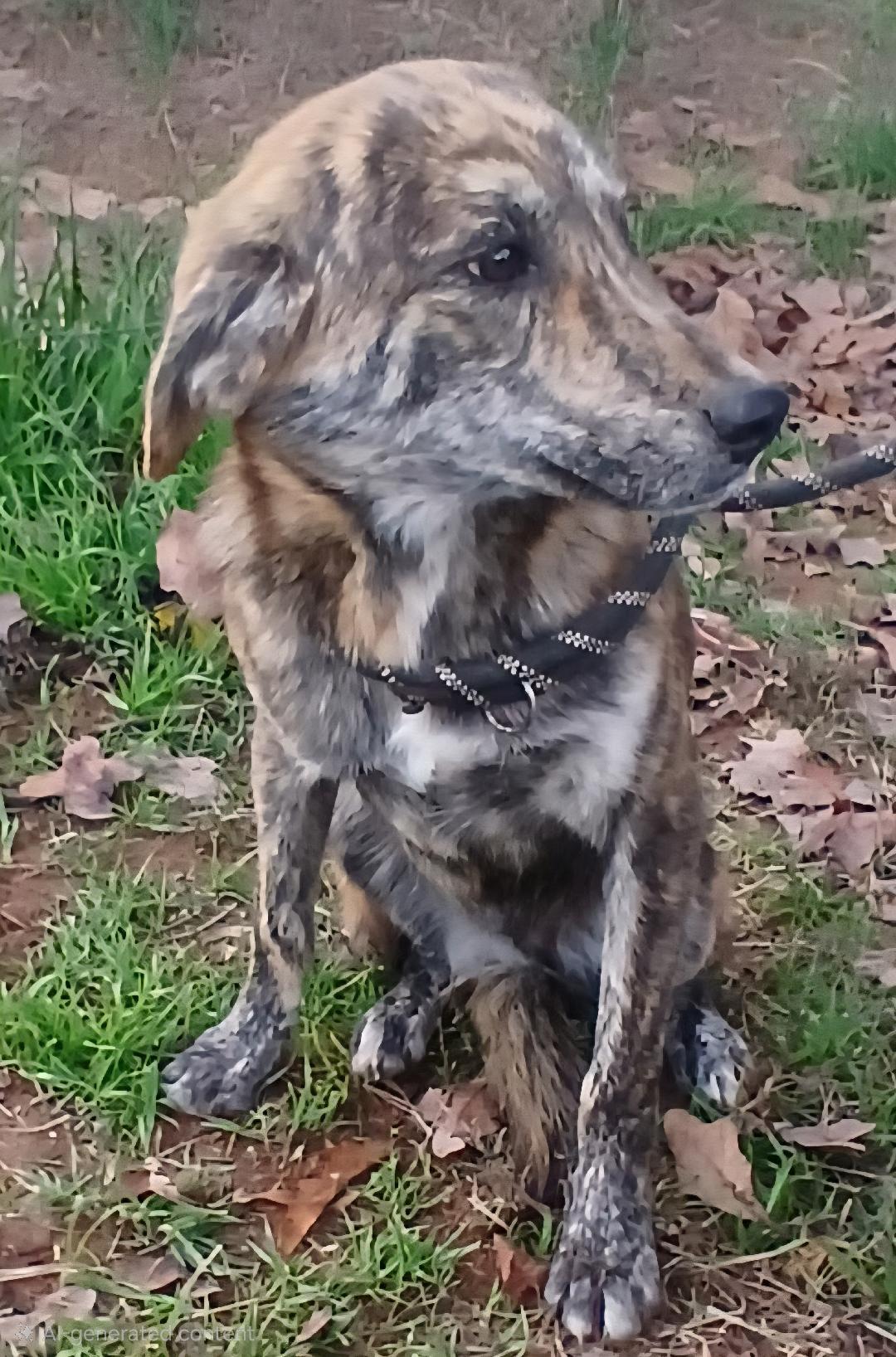 Charlie, ADOPTABLE, Young Male Mountain Cur & Labrador Retriever.