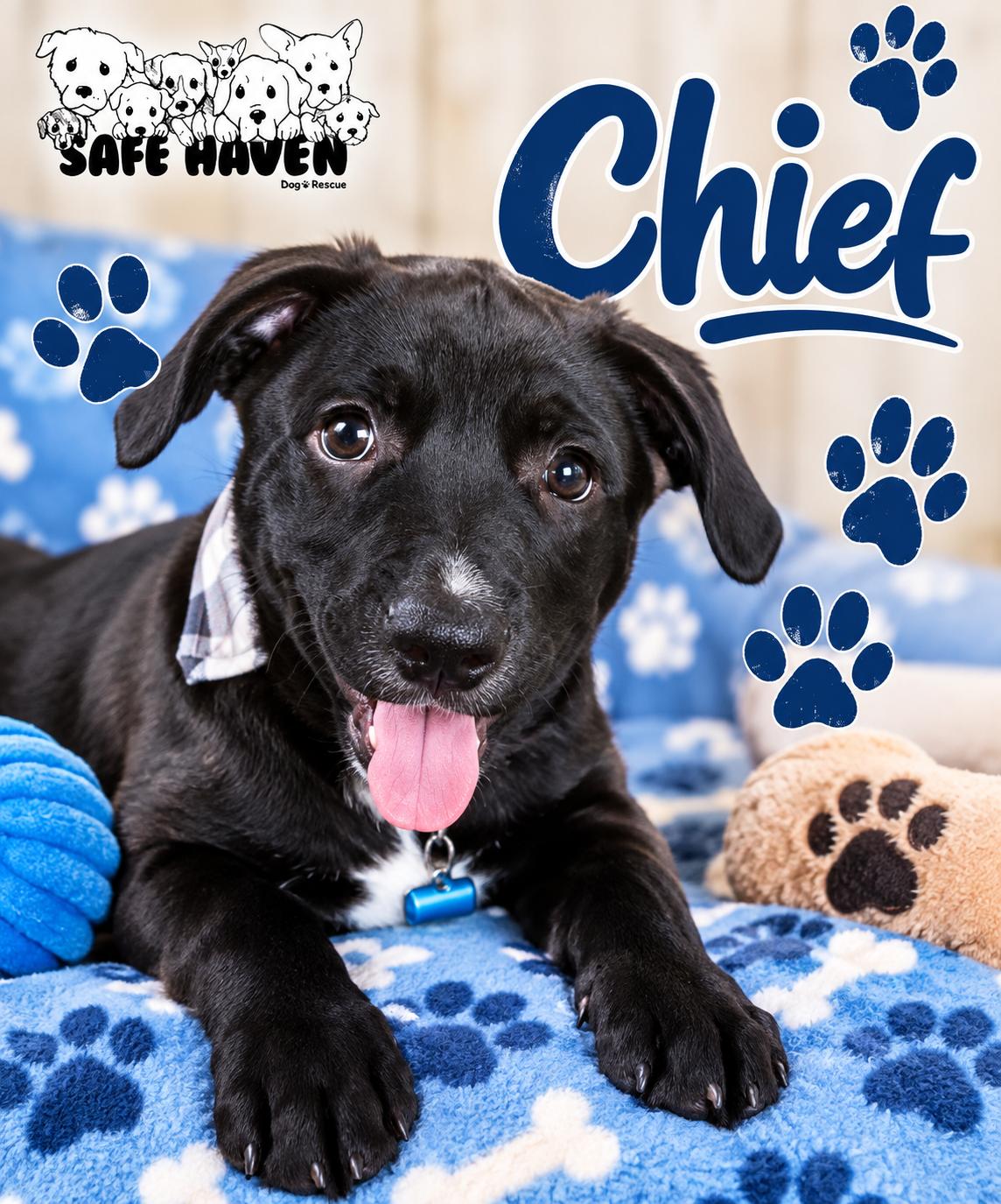 Enlarge Chief, a Adoptable mixed breed in Elburn, IL image 1/5