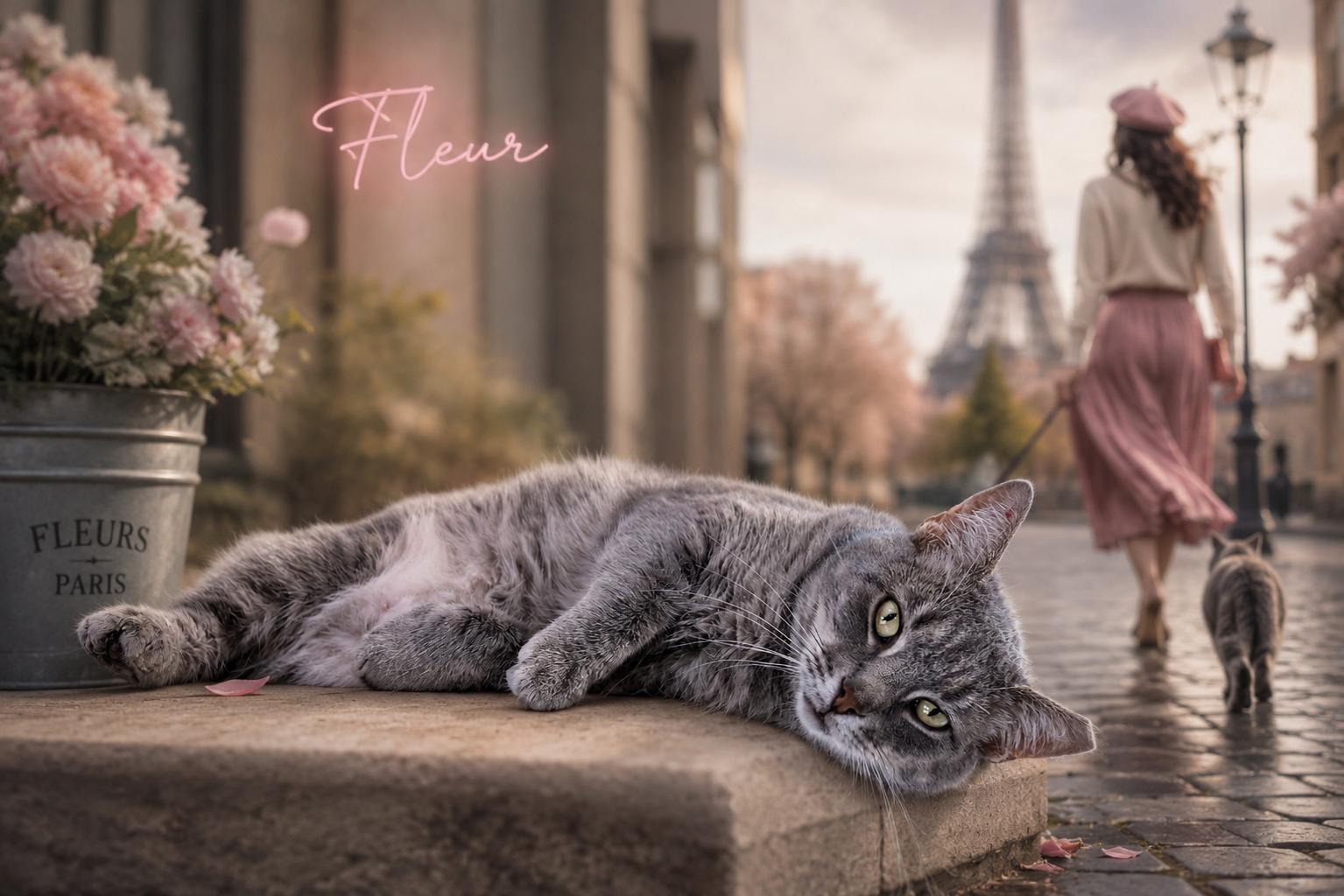 Fleur (FCID# 02/05/2026 - 46 Trainer) C, Adoptable, Adult Female Tabby.