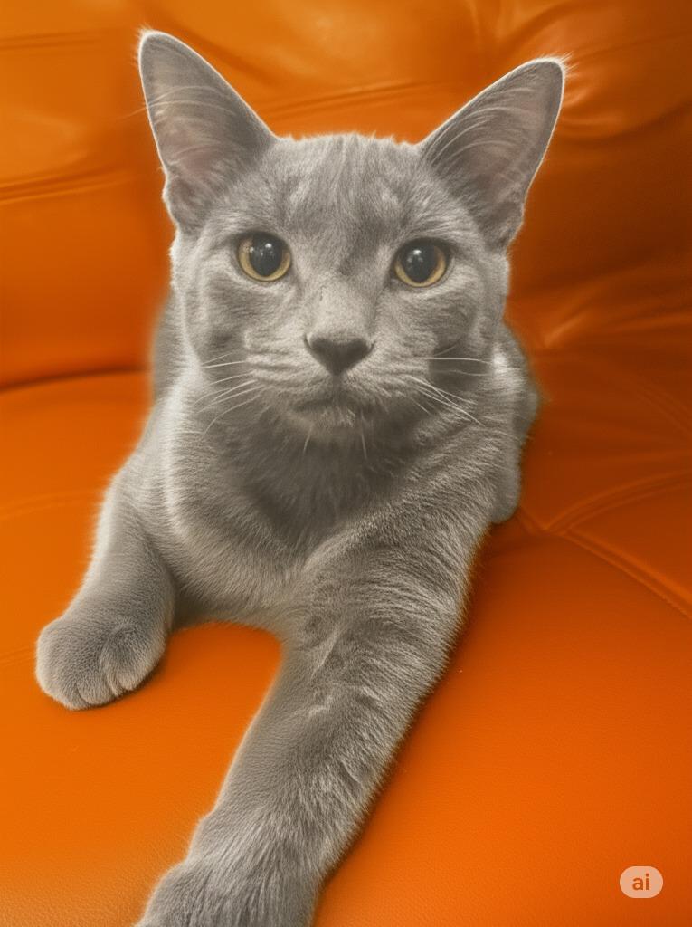 Enlarge Puck, a Adoptable Domestic Short Hair in Vashon, WA image 1/2