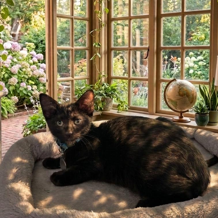 Enlarge Churros, a Adoptable Domestic Short Hair in Allen, TX image 2/4