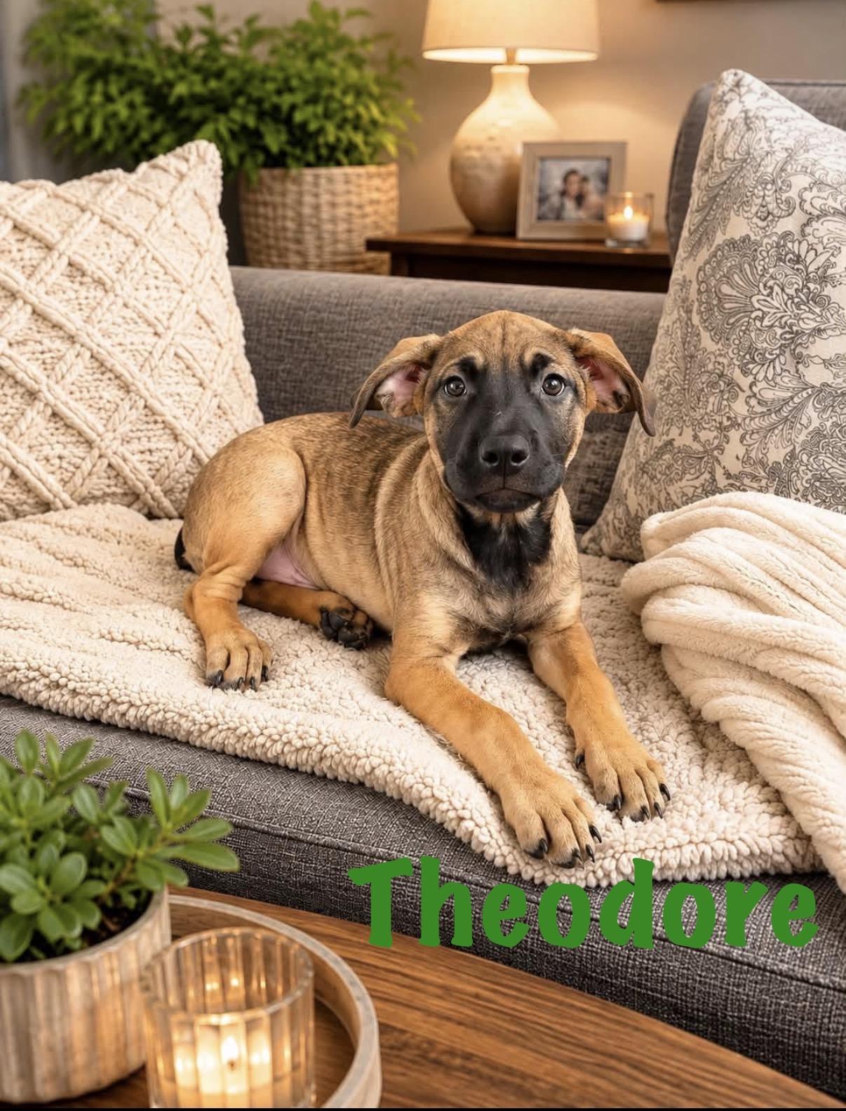 Theodore, ADOPTABLE, Puppy Male Hound.