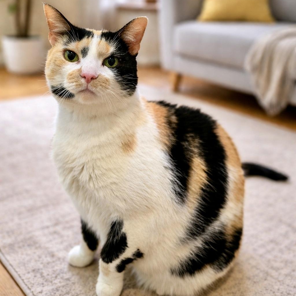 Big Bertha, ADOPTABLE, Adult Female Calico.