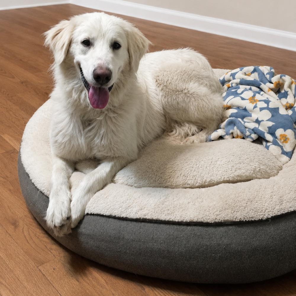 Reba W., ADOPTABLE, Young Female Great Pyrenees.